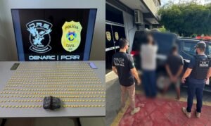 Motoboy é preso por ‘delivery’ de haxixe e ecstasy em Boa Vista; drogas são avaliadas em mais de R$ 310 mil