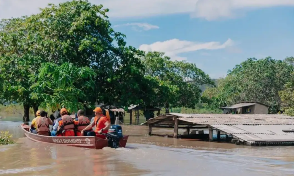 Chuvas em Roraima mobilizam equipe federal para apoiar ações de emergência