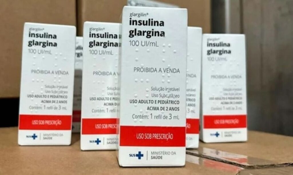 Roraima recebe do SUS 519 tubetes de insulina glargina e 142 canetas reutilizáveis para reaplicação