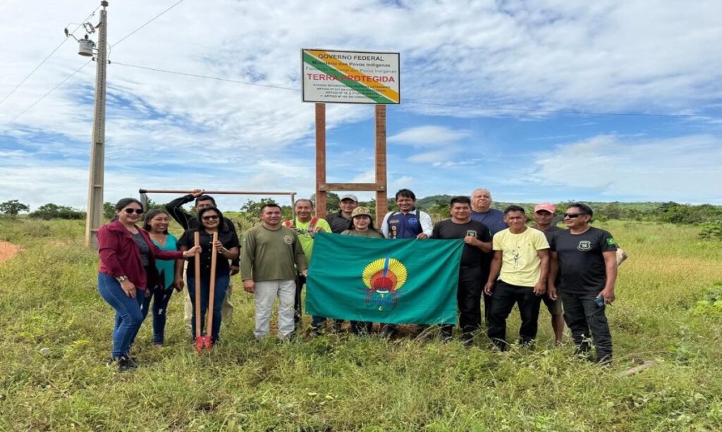 Funai avança com instalação de placas e reforça identificação da Terra Indígena Raposa Serra do Sol