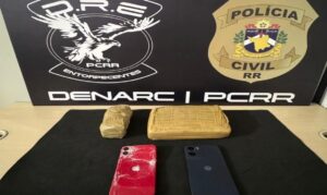 Homem é preso com 1,5 kg de skunk após fuga e tentativa de atropelar policial